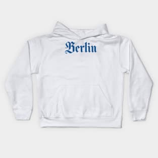 Berlin, Germany,I Love Berlin Kids Hoodie